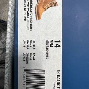 Brand new Champion Timberland lined boots